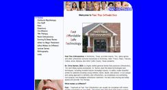 Desktop Screenshot of fasttraxortho.com